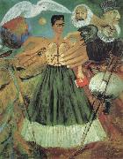 Frida Kahlo Marxism Will Give Health o the Sick painting